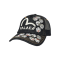 Palace x Evisu Dice Mesh Trucker 'Raw'