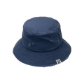 Maison Mihara Yasuhiro Damege Processing Textile Bucket Hat 'Blue'