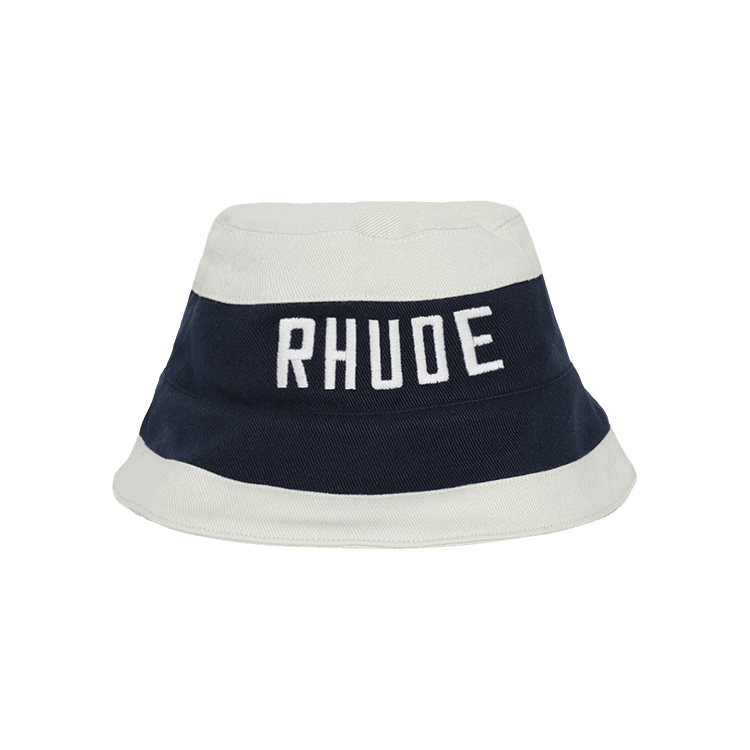 Rhude East Hampton Bucket Hat 'Midnight Blue/Cream'