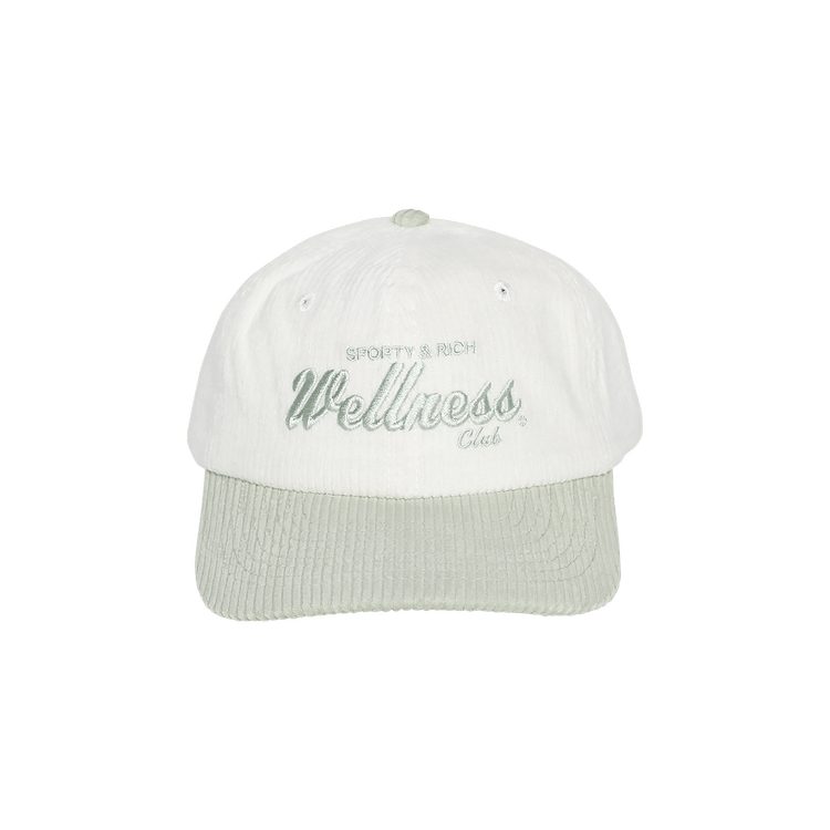 Sporty & Rich Draft Corduroy Hat 'White'