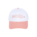 Sporty & Rich Rizzoli Embroidered Hat 'White/Pink'