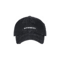Givenchy Curved Cap With Embroidered Logo 'Black'