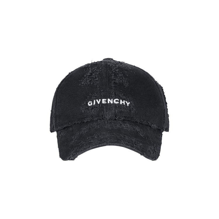 Givenchy Curved Cap With Embroidered Logo 'Black'