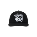 Stussy Stock Dice Low Pro Cap 'Black'
