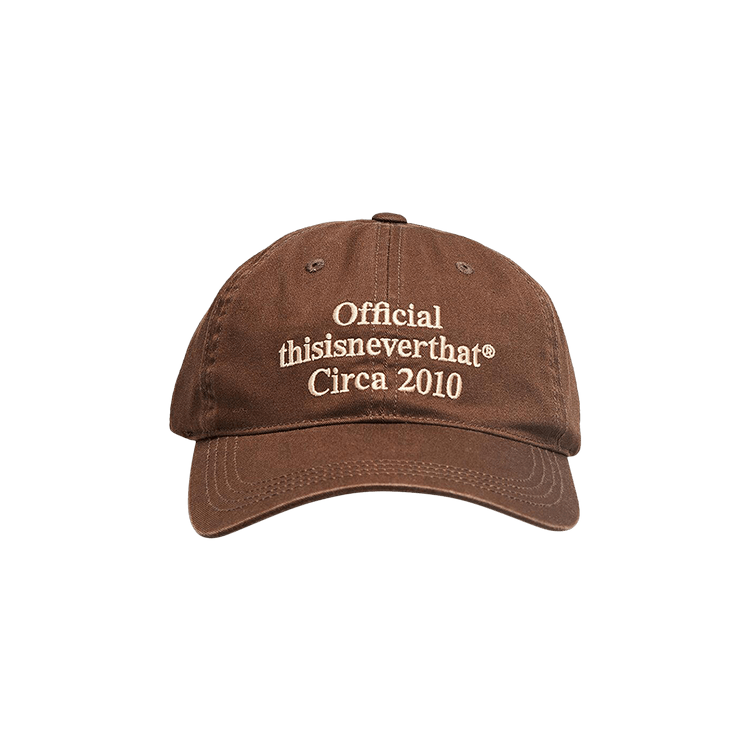 thisisneverthat Times Cap 'Brown'