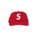 Supreme Seersucker S Logo 6-Panel 'Red'