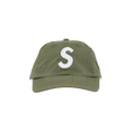 Supreme Seersucker S Logo 6-Panel 'Green'
