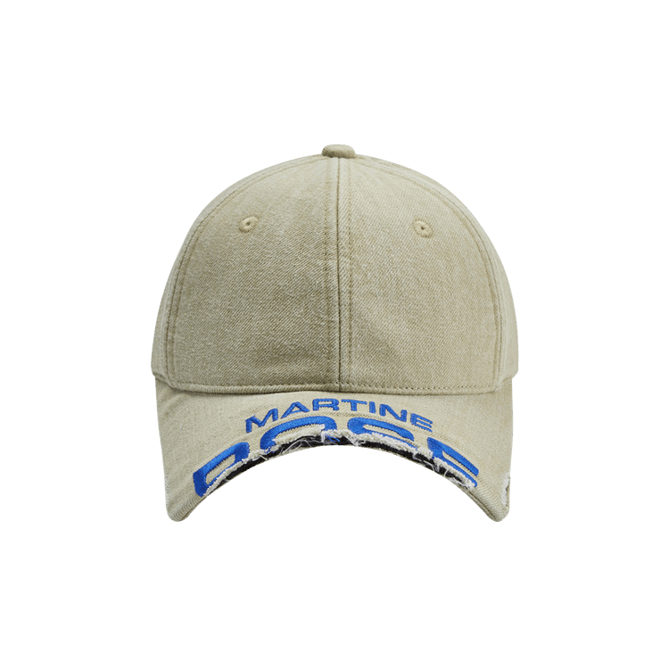 Martine Rose Cut Peak Hat 'Cream'