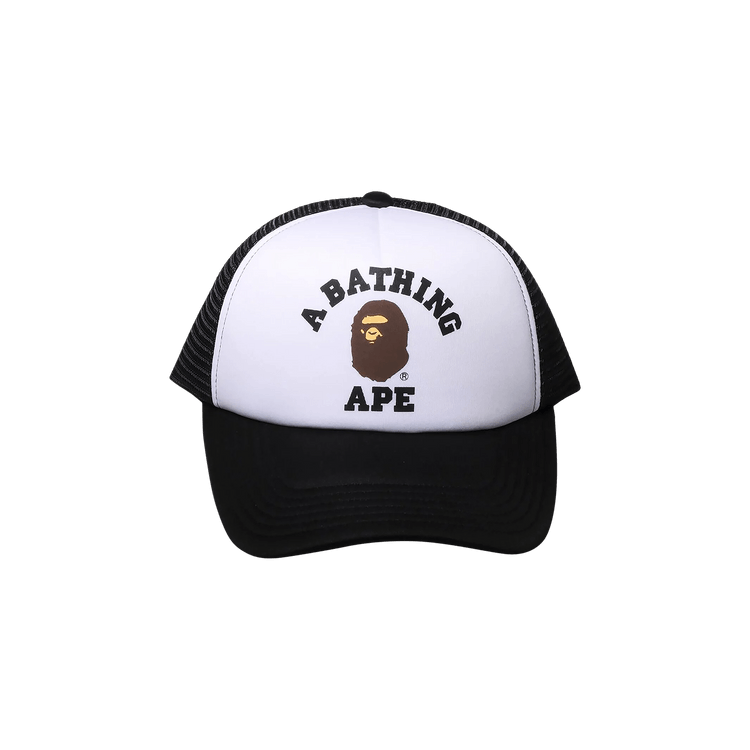 BAPE College Mesh Cap 'Black'