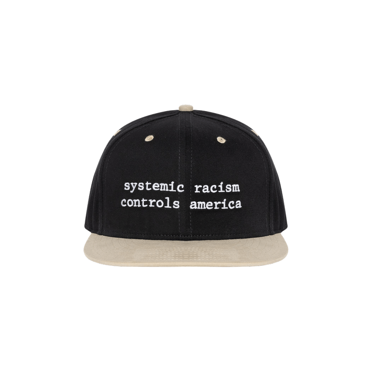 Denim Tears x Arthur Jafa Systemic Racism Controls America Hat 'Black'