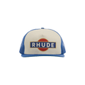 Rhude Racer Trucker Hat 'Navy/Off White'