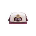 Rhude Special-Blend Trucker Hat 'Maroon/Off White'