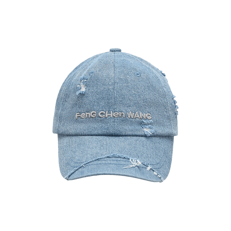 Feng Chen Wang Denim Sanding Finishing Cap 'Blue'