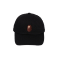 BAPE Ape Head Panel Cap 'Black'