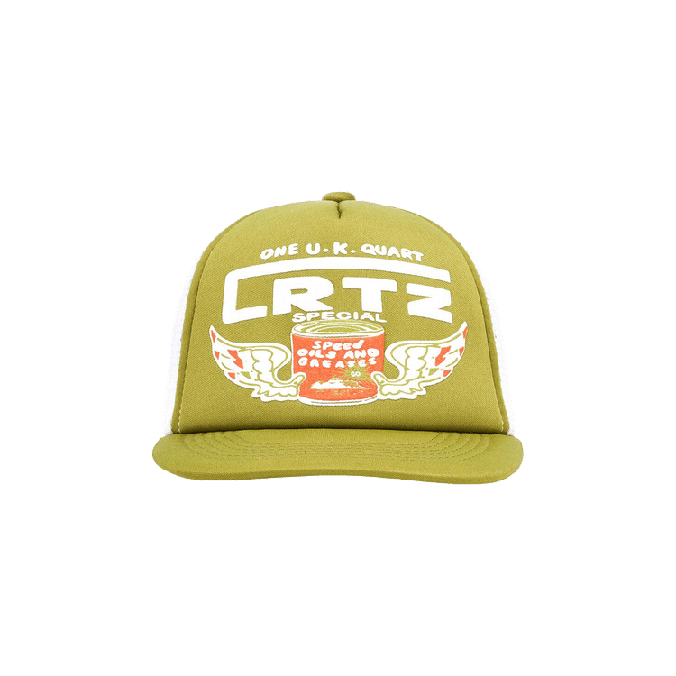 Corteiz Gasolina Trucker 'Olive Green'
