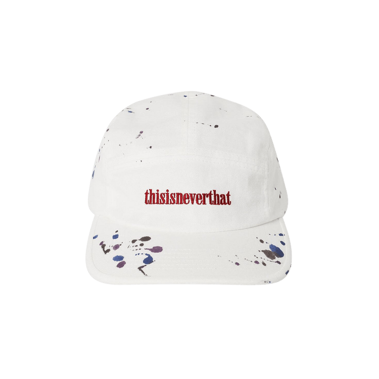 thisisneverthat Painted Camp Cap 'White'
