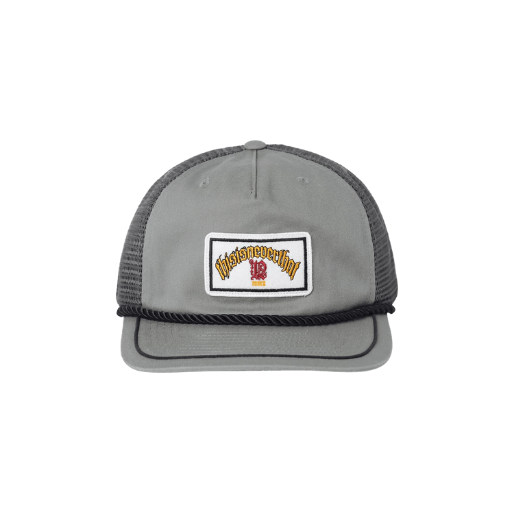 thisisneverthat Wappen Mesh Trucker Cap 'Grey'