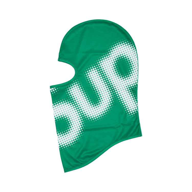 Supreme Halftone Lightweight Balaclava 'Green'