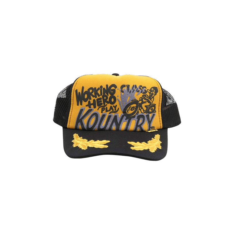 Kapital Kountry Racer Truck Cap 'Orange/Black'