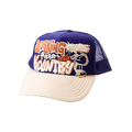 Kapital Working Hero Truck Cap 'Purple/Ecru'