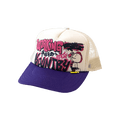 Kapital Working Hero Truck Cap 'Ecru/Purple'