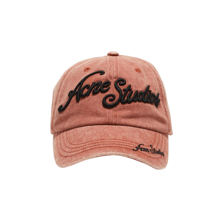 Acne Studios Logo Cap 'Brick Red'