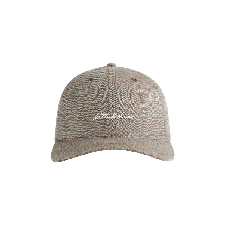 Kith Herringbone Linen Aaron Cap 'Kindling'