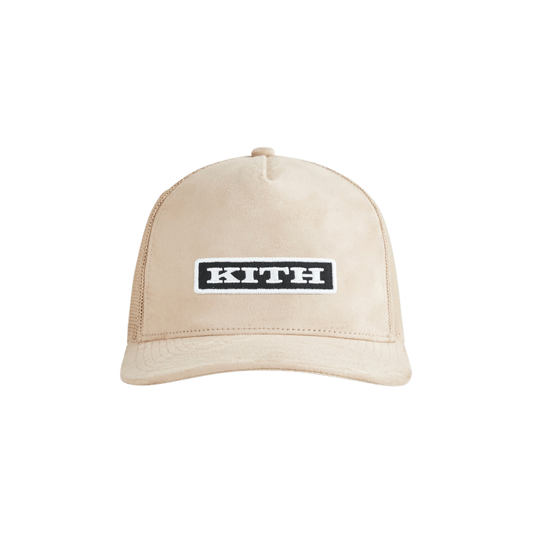 Kith Microsuede Nolan Trucker Cap 'Shea'
