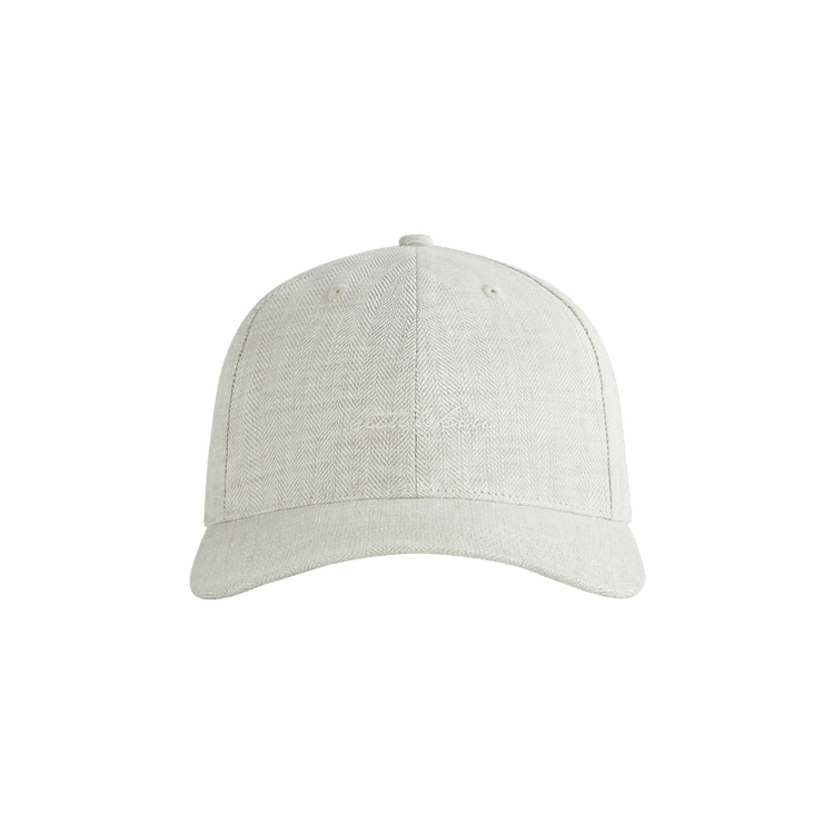 Kith Herringbone Linen Aaron Cap 'Haze'