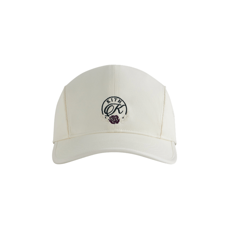 Kith Striped Tricot Griffey Camper Cap 'White'