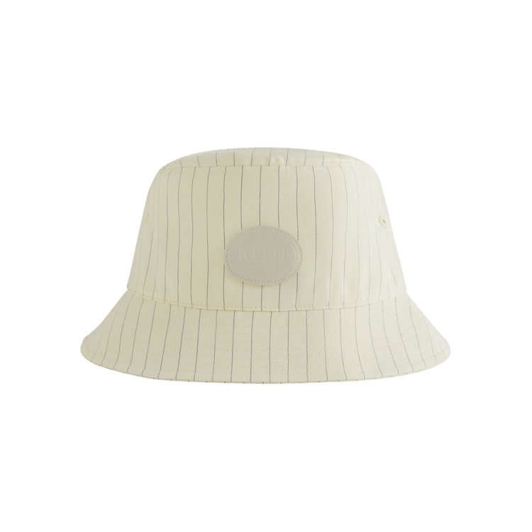 Kith Striped Tropical Wool Dawson Bucket Hat 'Sandrift'