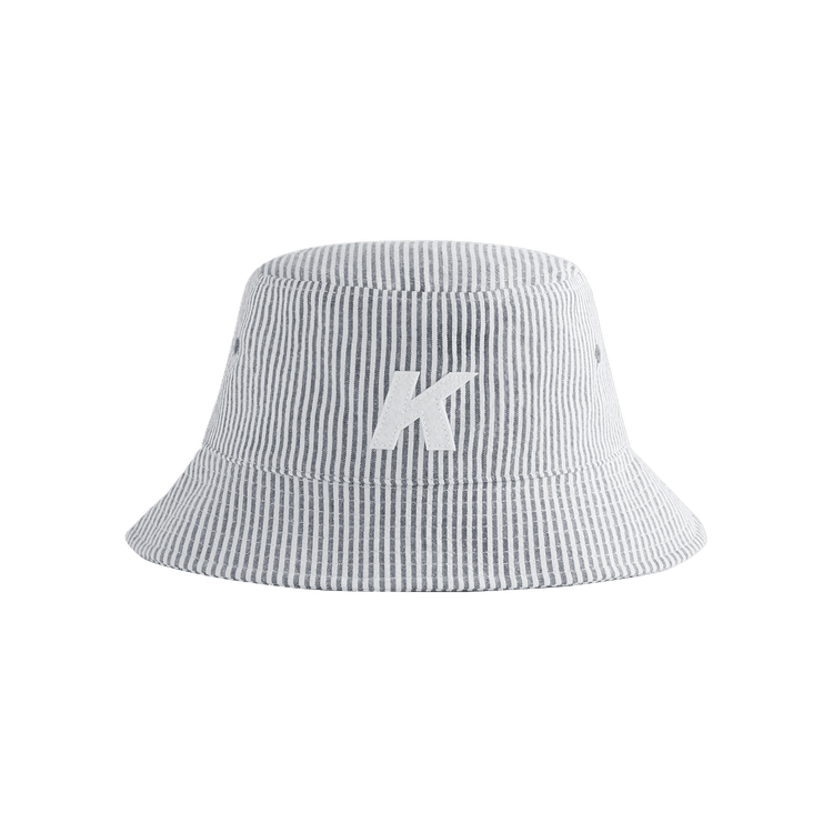 Kith Seersucker Dawson Bucket Hat 'Nocturnal'