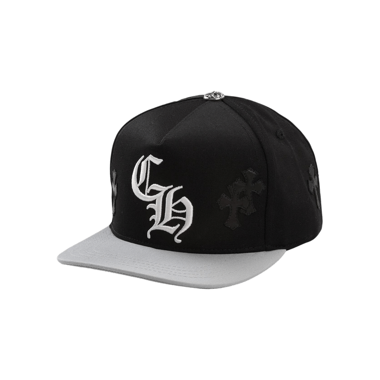 Chrome Hearts Cross Patch Hat 'Black/White'