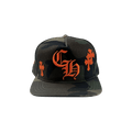 Chrome Hearts Cross Patch Hat 'Camo/Orange'