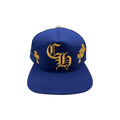 Chrome Hearts Cross Patch Hat 'Blue/Yellow'