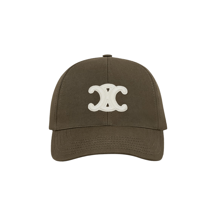 CELINE Triomphe Baseball Cap 'Khaki'