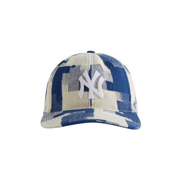 Kith & 47 For The New York Yankees Jumbo Houndstooth Cap 'Cyanotype'