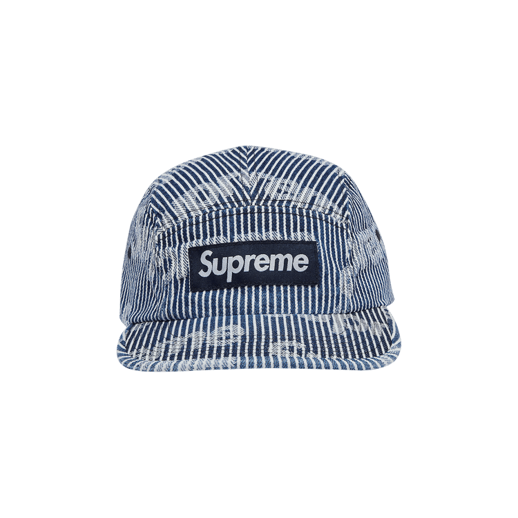 Supreme Denim Camp Cap 'Stripe'