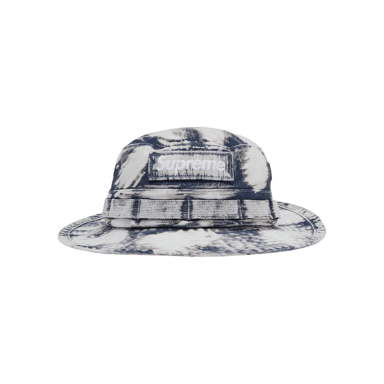 Supreme Bleached Chino Boonie 'Navy'