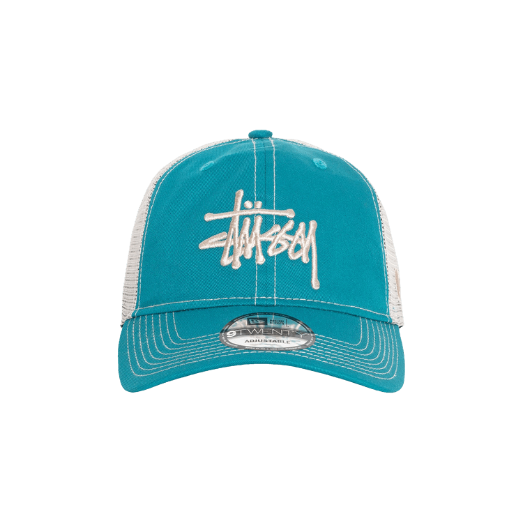 Stussy New Era 9Twenty Basic Trucker 'Teal'