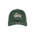 Stussy New Era 9Twenty Basic Trucker 'Green'