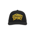 Stussy Mid-Depth Sport Snapback 'Black'