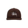 Stussy Trucker Big Basic Snapback 'Chocolate'