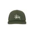Stussy Trucker Big Basic Snapback 'Deep Green'