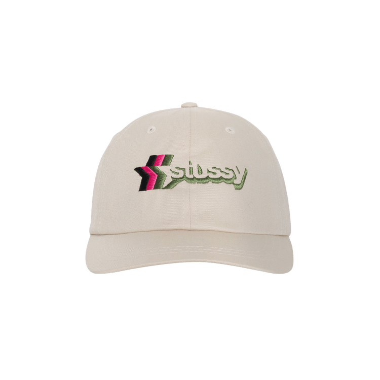 Stussy Low Pro 3 Star Strapback 'Khaki'