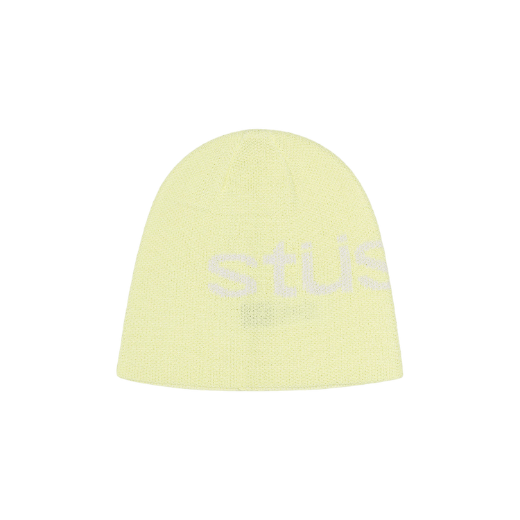 Stussy Skullcap Helvetica Uv Beanie 'Yellow'