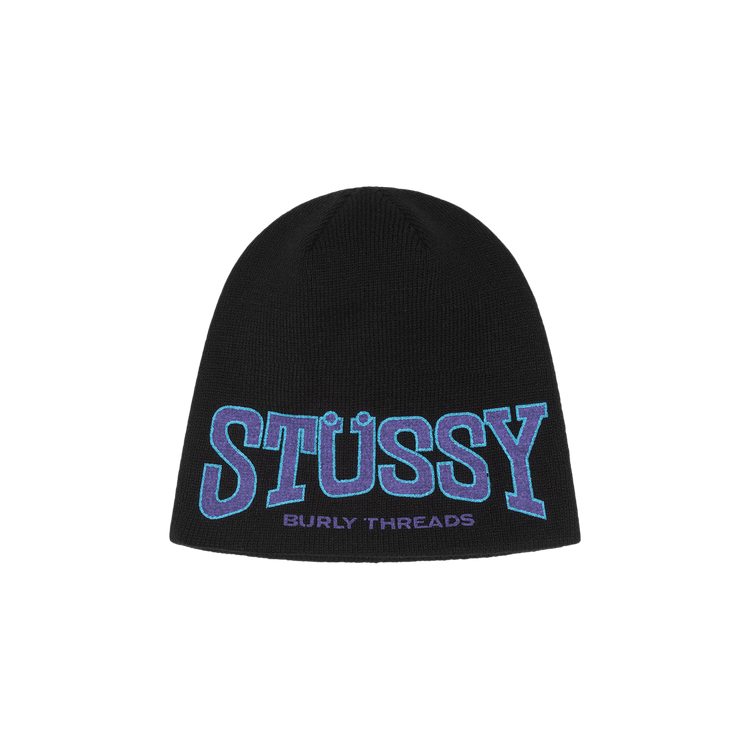 Stussy Burly Threads Skullcap 'Black'