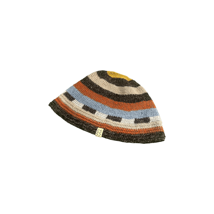 Visvim Meda Crochet Knit Hat 'Multicolor'