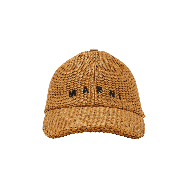 Marni Rafia Hat 'Caramel'