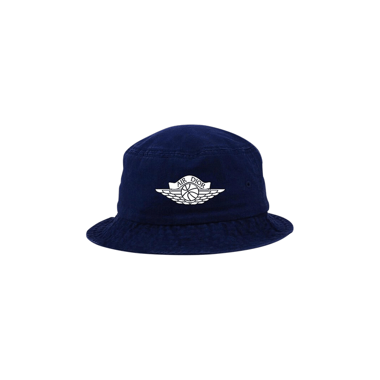 Dior x Air Jordan Wings Bucket Hat 'Navy'